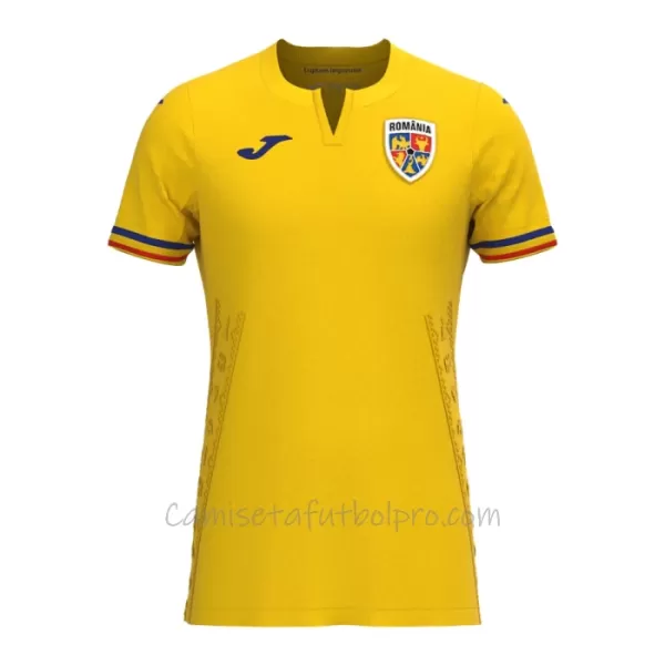 Camiseta Rumania Hombre 1ª Equipación Eurocopa 2024