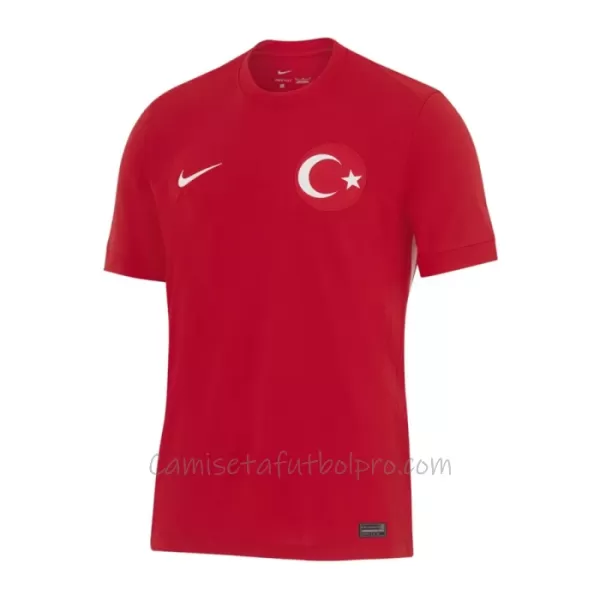 Camiseta Türkiye Hombre 2ª Equipación Eurocopa 2024