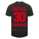 Camiseta Bayer 04 Leverkusen Jeremie Frimpong 30 Hombre 1ª Equipación 23/24