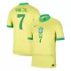 Camiseta Brasil Vinicius Junior 7 Hombre 1ª Equipación 2024