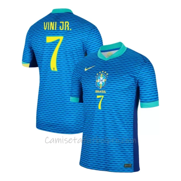 Camiseta Brasil Vinicius Junior 7 Hombre 2ª Equipación 2024