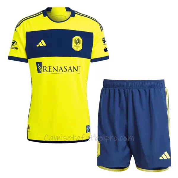 Camiseta Nashville SC Niños 1ª Equipación 2024