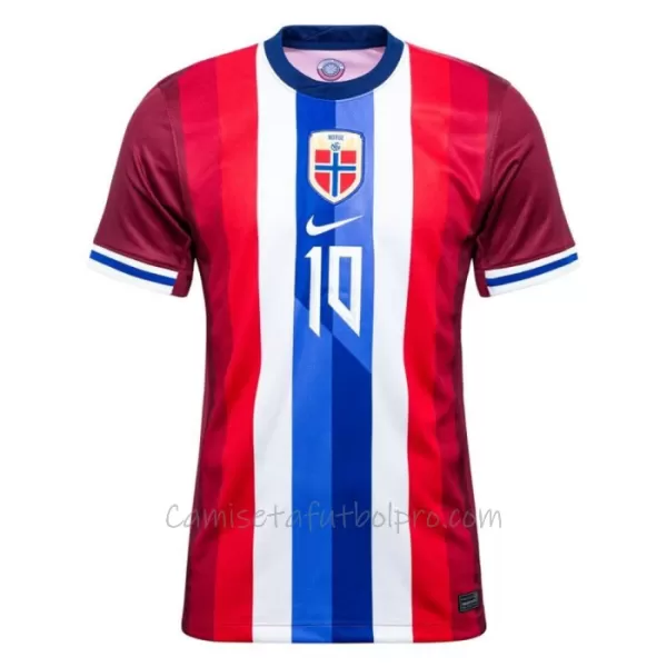 Camiseta Noruega Martin Ødegaard 10 Hombre 1ª Equipación 2024