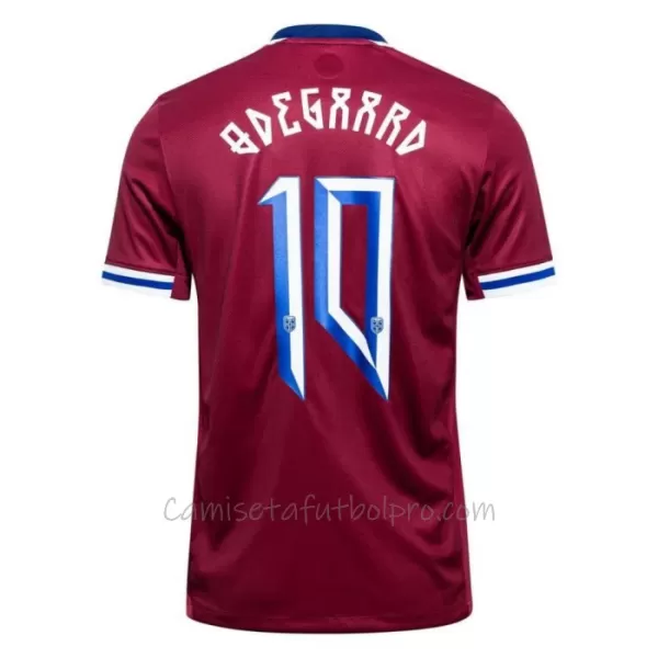 Camiseta Noruega Martin Ødegaard 10 Hombre 1ª Equipación 2024