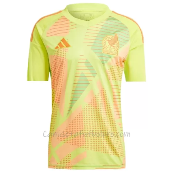 Camiseta Portero México Hombre 2024 Amarillo