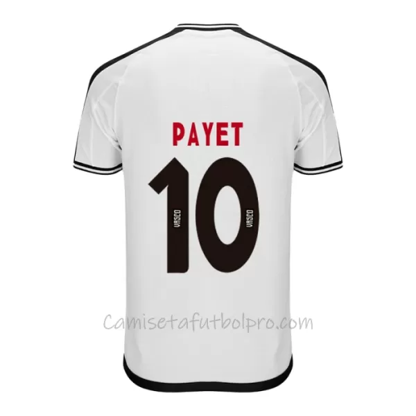 Camiseta Vasco da Gama Dimitri Payet 10 Hombre 2ª Equipación 24/25