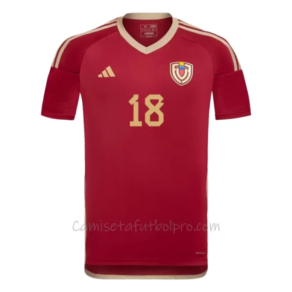 Camiseta Venezuela Arango 18 Hombre 1ª Equipación 24/25