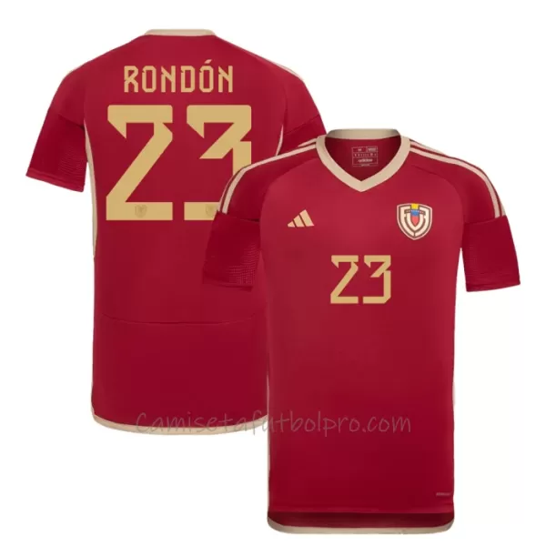 Camiseta Venezuela Rondon 23 Hombre 1ª Equipación 24/25