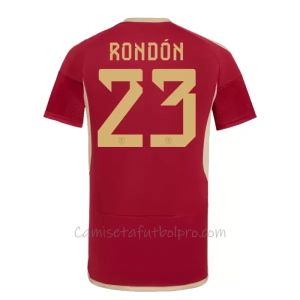 Camiseta Venezuela Rondon 23 Hombre 1ª Equipación 24/25