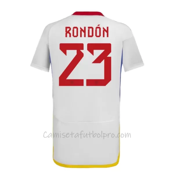 Camiseta Venezuela Rondon 23 Hombre 2ª Equipación 24/25