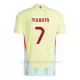 Camiseta España Álvaro Morata 7 Hombre 2ª Equipación Eurocopa 2024