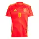 Camiseta España Fabian Ruiz 8 Hombre 1ª Equipación Eurocopa 2024