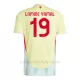 Camiseta España Lamine Yamal 19 Hombre 2ª Equipación Eurocopa 2024