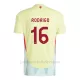 Camiseta España Rodrigo Hernández 16 Hombre 2ª Equipación Eurocopa 2024