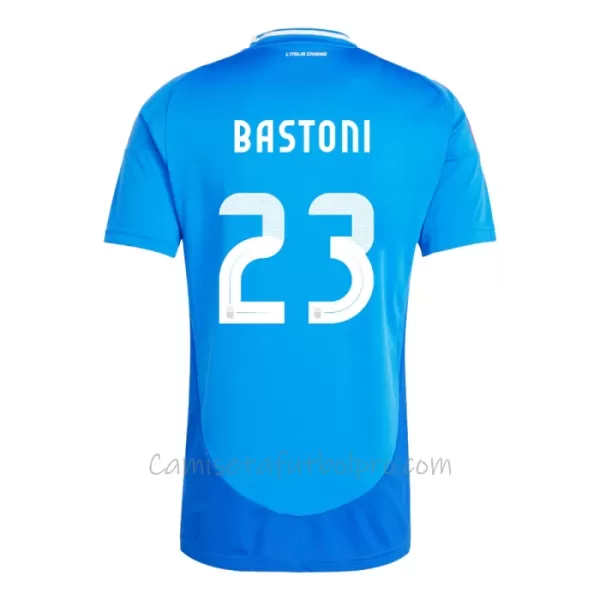 Camiseta Italia Alessandro Bastoni 23 Hombre 1ª Equipación Eurocopa 2024