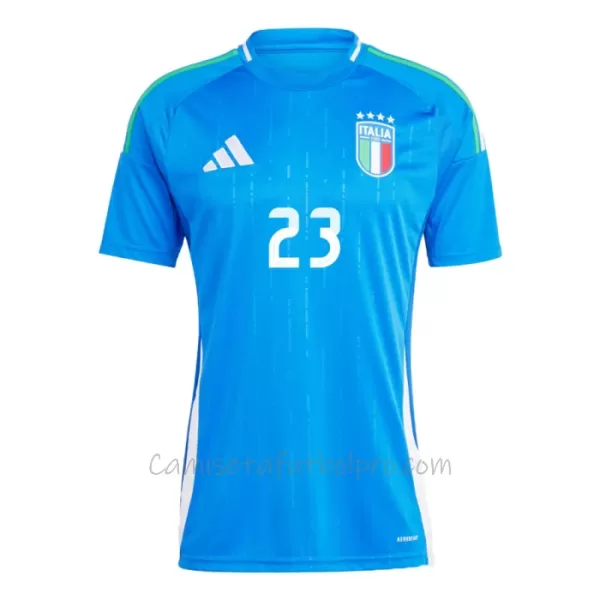 Camiseta Italia Alessandro Bastoni 23 Hombre 1ª Equipación Eurocopa 2024