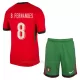 Camiseta Portugal Bruno Fernandes 8 Niños 1ª Equipación Eurocopa 2024