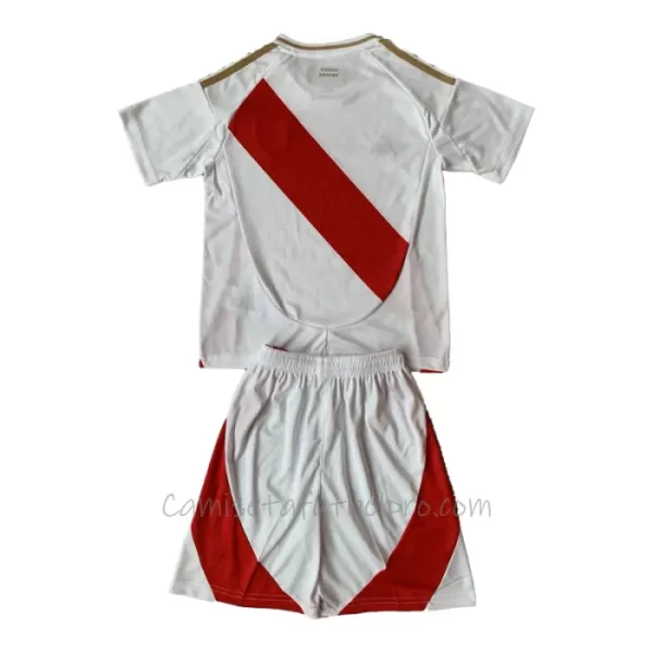 Camiseta Perú Niños 1ª Equipación 2024