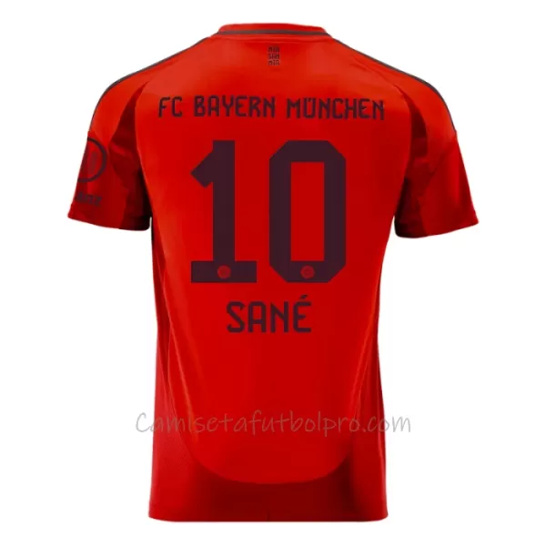 Camiseta FC Bayern Múnich Leroy Sané 10 Hombre 1ª Equipación 24/25