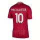 Camiseta Liverpool Alexis Mac Allister 10 Hombre 1ª Equipación 24/25