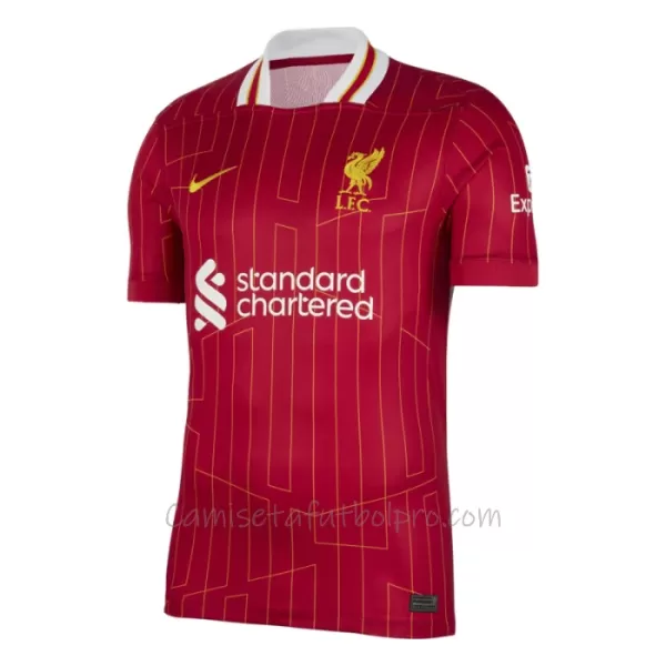 Camiseta Liverpool Cody Gakpo 18 Niños 1ª Equipación 24/25