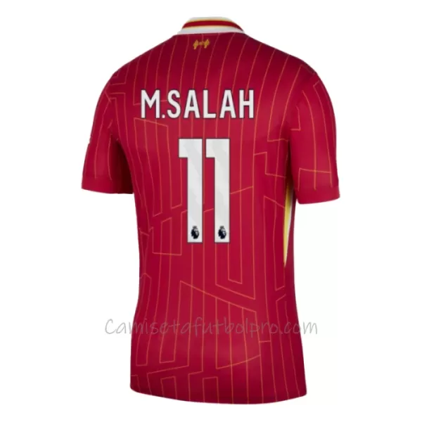 Camiseta Liverpool Mohamed Salah 11 Hombre 1ª Equipación 24/25