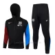 Chaqueta De Entrenamiento Con Capucha FC Barcelona Niños 24/25 Negro