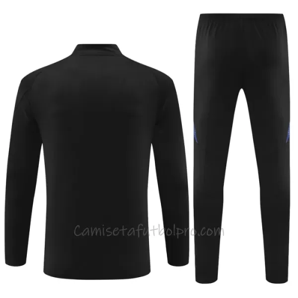 Conjunto de sudadera de entrenamiento Alemania Hombre 24/25 Negro