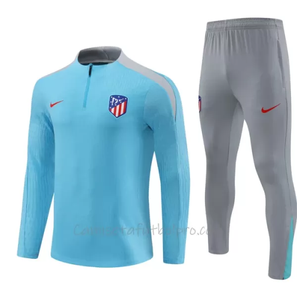 Conjunto de sudadera de entrenamiento Atlético Madrid Hombre 24/25 Azul