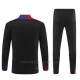 Conjunto de sudadera de entrenamiento FC Barcelona Hombre 24/25 Negro