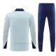 Conjunto de sudadera de entrenamiento Francia Hombre 24/25 Blanco