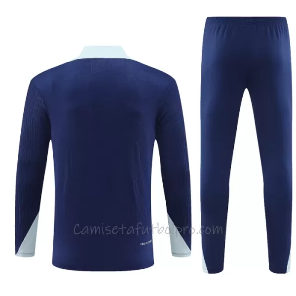 Conjunto de sudadera de entrenamiento Francia Niños 24/25 Navy