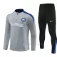 Conjunto de sudadera de entrenamiento Inter de Milán Niños 24/25 Gris