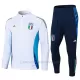 Conjunto de sudadera de entrenamiento Italia Hombre 24/25 Blanco