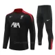 Conjunto de sudadera de entrenamiento Liverpool Hombre 24/25 Negro