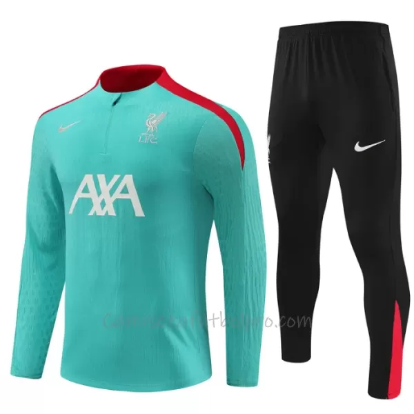 Conjunto de sudadera de entrenamiento Liverpool Hombre 24/25 Verde