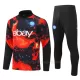 Conjunto de sudadera de entrenamiento Nápoles Hombre 24/25 Rojo