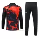 Conjunto de sudadera de entrenamiento Nápoles Niños 24/25 Rojo