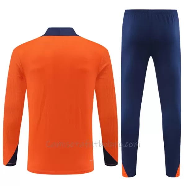 Conjunto de sudadera de entrenamiento Países Bajos Hombre 24/25 Naranja