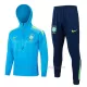 Sudadera de entrenamiento con capucha Brasil Hombre 24/25 Azul