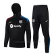 Sudadera de entrenamiento con capucha FC Barcelona Hombre 24/25 Negro