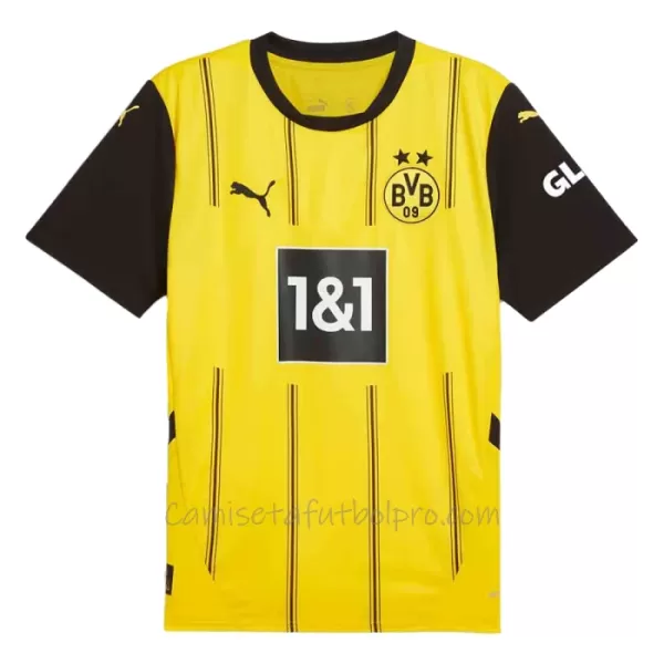 Camiseta Borussia Dortmund Bensebaini 5 Hombre 1ª Equipación 24/25