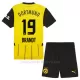 Camiseta Borussia Dortmund Julian Brandt 19 Niños 1ª Equipación 24/25