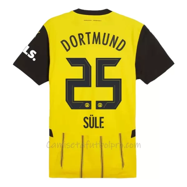 Camiseta Borussia Dortmund Niklas Sule 25 Hombre 1ª Equipación 24/25