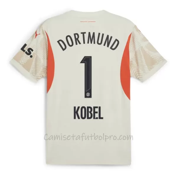 Camiseta Portero Borussia Dortmund Kobel 1 Hombre 1ª Equipación 24/25