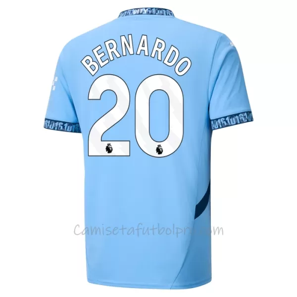 Camiseta Manchester City Bernardo Silva 20 Hombre 1ª Equipación 24/25