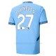 Camiseta Manchester City Matheus Nunes 27 Hombre 1ª Equipación 24/25