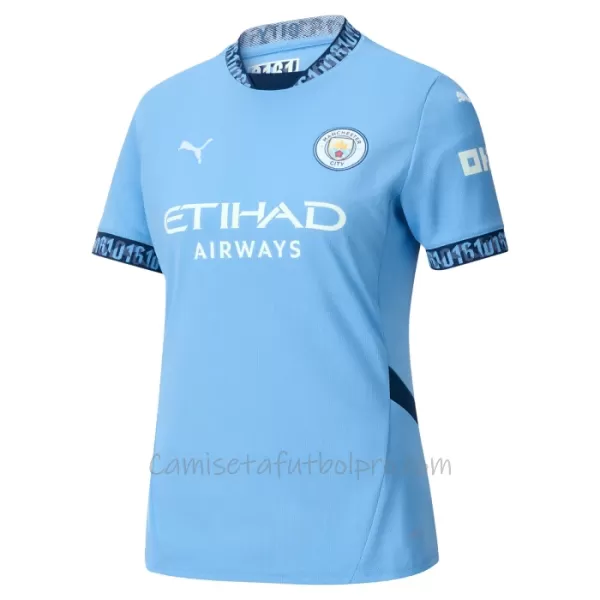 Camiseta Manchester City Mujer 1ª Equipación 24/25