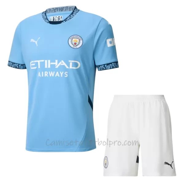 Camiseta Manchester City Niños 1ª Equipación 24/25