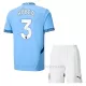 Camiseta Manchester City Rúben Dias 3 Niños 1ª Equipación 24/25